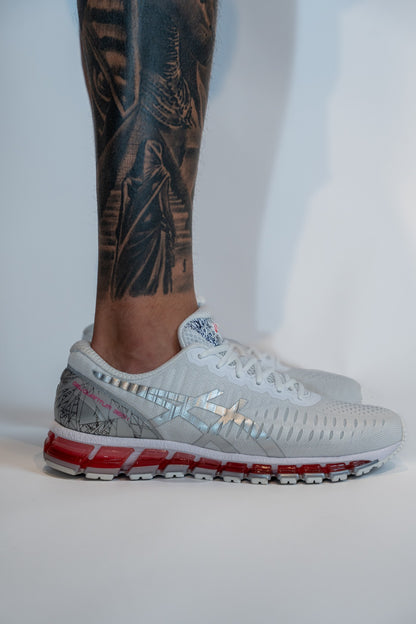 ASICS GEL-Quantum 360 "White/Diva pink"