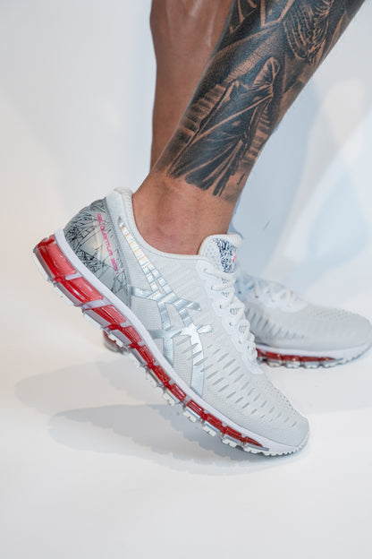 ASICS GEL-Quantum 360 "White/Diva pink"