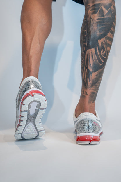 ASICS GEL-Quantum 360 "White/Diva pink"