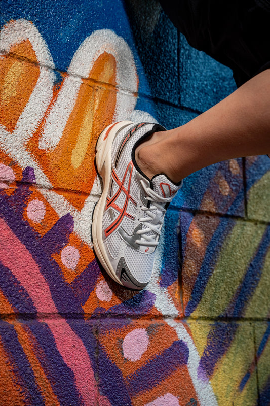 ASICS GEL-1130 "White/Desert Red"