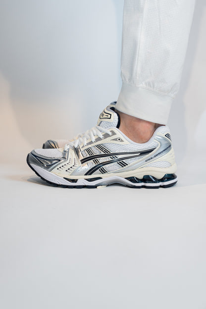 ASICS GEL-Kayano 14 "White/Midnight"